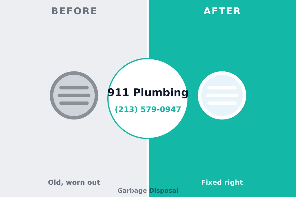 Before and after: plumbing repair Conway Springs, KS